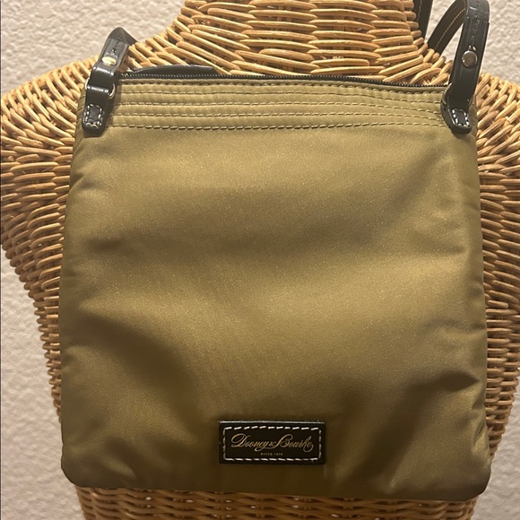 Women’s Dooney & Bourke Crossbody Bag Taupe Olive Dark Tan - Picture 3 of 7